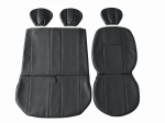 Set Huse Universale 2+1 din Piele Ecologica pentru Microbuz – Negru