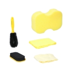 Set de ingrijire auto DUNLOP – 5 piese, accesorii esentiale pentru curatarea autoturismului