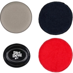 Set 3 bureti pentru polisare DIRT DEVIL – Ø 12,5 cm, cu maner ergonomic pentru polisare manuala