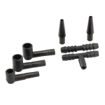 Kit pompa manuala de vid pentru aerisire frane si diagnoza motor tester vacuum universal cu manometru si accesorii - Carmotion