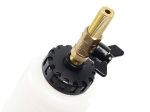 Kit pneumatic pentru aerisirea sistemului de franare 0.75L cu rezervor, pistol pneumatic, furtun 2 m si adaptoare universale - Carmotion