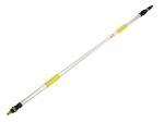 Perie cu alimentare cu apa 30 cm cu maner telescopic 163-300 cm si robinet integrat pentru spalare auto, rulote si suprafete exterioare - Carmotion