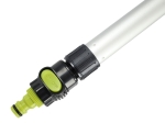 Perie cu alimentare cu apa 30 cm cu maner telescopic 163-300 cm si robinet integrat pentru spalare auto, rulote si suprafete exterioare - Carmotion