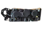 Far LED dreapta cu 3 lupe pentru Renault Premium 24V – DRL Alb + Portocaliu, Startup Effect