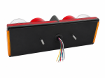 Stop spate dreapta pentru remorca si semiremorca, frana, semnalizare, marsarier, ceata, reflector, socluri PY21W/P21W/R10W, 420x140x80 mm
