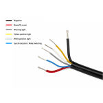 LED BAR Flexzon SHARK-LITE BOOST 47 cm, 125W, 11000 lm, DRL Alb-Portocaliu, Efect de Pornire Dinamic, lumina de avertizare cu 4 moduri, E-Mark E9, R65, 10-24V