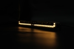 LED BAR Flexzon SHARK-LITE BOOST 47 cm, 125W, 11000 lm, DRL Alb-Portocaliu, Efect de Pornire Dinamic, lumina de avertizare cu 4 moduri, E-Mark E9, R65, 10-24V