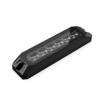 LED Gabarit Girofar Stroboscopic, Lumina Portocalie, 6 LED, 15.6W, 9 Moduri, E-Mark E9, ECE R65, IP67, 12-24V, 128 mm
