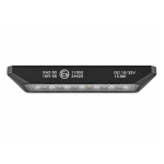 LED Gabarit Girofar Stroboscopic, Lumina Portocalie, 6 LED, 15.6W, 9 Moduri, E-Mark E9, ECE R65, IP67, 12-24V, 128 mm