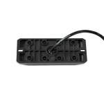 LED Gabarit Girofar Stroboscopic, Lumina Portocalie, 12 LED, 9.1W, 12 Moduri, E-Mark E9, ECE R65, IP67, 12-24V, 128 mm