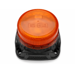 Girofar LED Stroboscopic cu Alarma Sonora 97 dB, Lumina Portocalie, 14.5W, 9 Moduri, E-Mark E9, ECE R65, IP67, 12-24V