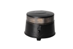 Girofar LED Stroboscopic Portocaliu Fumuriu, cu Baterie Li-Ion si Telecomanda, 36 LED, 19W, 12-24V, 7 Moduri, Magnetic cu Ventuza, E9, ECE R10, IP67