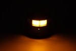 Girofar LED Stroboscopic Portocaliu Fumuriu, cu Baterie Li-Ion si Telecomanda, 36 LED, 19W, 12-24V, 7 Moduri, Magnetic cu Ventuza, E9, ECE R10, IP67