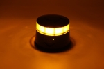Girofar LED Stroboscopic Portocaliu Fumuriu, cu Baterie Li-Ion si Telecomanda, 36 LED, 19W, 12-24V, 7 Moduri, Magnetic cu Ventuza, E9, ECE R10, IP67