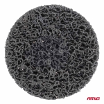 Disc abraziv din fibra netesuta pentru indepartarea ruginii AMIO, 100x15 mm, tija 6 mm