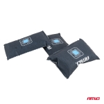 Set 3 absorbante de umiditate AMIO cu indicator de saturatie, 3x400 g, pentru auto, garaj, rulota si barca