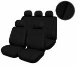 Set huse scaun auto universal Flexzon Dream, negru, 9 buc