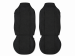 Set Huse Scaune Camion Pentru MAN GA, TGL, TGX, TGS, Textil, Negru, 2 Piese