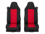 Set huse scaun auto Flexzon pentru camion MAN GA, TGL, TGX, TGS, rosu