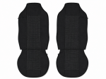 Set Huse Scaune Camion Pentru MAN TGA, TGL, TGX, TGS, Textil, Negru, 2 Piese