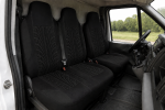 Set 2+1 Huse Scaune Auto VAN Textil Negru