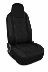 Set 2+1 Huse Scaune Auto VAN Textil Negru