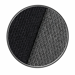 Set Huse Scaune Camion Pentru Mercedes Axor, Atego, Actros, Textil, Negru-Gri, 2 Piese