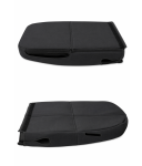 Set Huse Scaune Camion pentru Volvo FH4 2014+, Textil, Negru-Gri, 4 Piese
