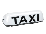 Lampa TAXI LED 12V cu Iluminare Alba, Fixare Magnetica, Cablu Alimentare 1.8 m, Alba