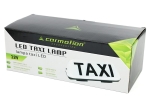Lampa TAXI LED 12V cu Iluminare Alba, Fixare Magnetica, Cablu Alimentare 1.8 m, Alba