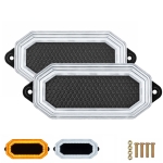 Set 2 Lampi LED Gabarit si Avertizare, Alb/Galben, Pornire Dinamica, 12V/24V