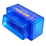 Interfata Diagnoza Auto OBD2 ELM327 Mini, Bluetooth, Scanner Auto, Citire si Stergere Erori, Albastru