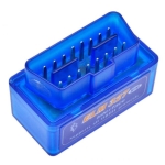 Interfata Diagnoza Auto OBD2 ELM327 Mini, Bluetooth, Scanner Auto, Citire si Stergere Erori, Albastru