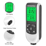 Aparat Digital Masurat Grosimea Vopselei Auto HW300PRO, Tester Vopsea Fe/NFe, Ecran LCD, 0-1800 Microni