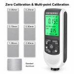 Aparat Digital Masurat Grosimea Vopselei Auto HW300PRO, Tester Vopsea Fe/NFe, Ecran LCD, 0-1800 Microni