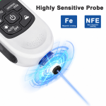 Aparat Digital Masurat Grosimea Vopselei Auto HW300PRO, Tester Vopsea Fe/NFe, Ecran LCD, 0-1800 Microni