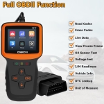 Tester Diagnoza Auto OBD2 V317, Scanner OBDII/EOBD, Ecran Color 2.8 Inch, Citire si Stergere Erori, Test Baterie 12V