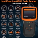 Tester Diagnoza Auto OBD2 V317, Scanner OBDII/EOBD, Ecran Color 2.8 Inch, Citire si Stergere Erori, Test Baterie 12V
