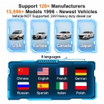 Interfata Diagnoza Auto KONNWEI OBD2 Bluetooth 5.2, Android/iOS, Aplicatie MAXOBD Gratuita, Fara Abonament