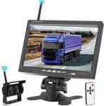 Sistem Camera Marsarier Wireless cu Monitor 7 Inch, 12V/24V, Vedere Nocturna IR, IP67, pentru Camion, TIR si Autoutilitara