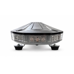 Rampa luminoasa LED Girofar 135 cm, 138W, 138 LED-uri, 16 moduri de avertizare, 12V-24V, ECE R65 R10, IP67, Portocaliu