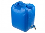 Canistra plastic 10L, cu robinet metalic, albastru, Carmotion