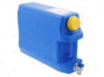 Canistra pentru apa cu robinet din metal, 10L, albastru, Carmotion