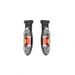 Set 2X Lampa Laterala Gabarit LED, Stanga si Dreapta, 3 Functie Galbena, Alba, Rosie, Universala, E-Mark, 12V-24V