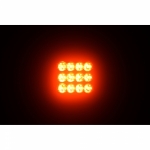 Kit 2X LED Girofar, Wireless, Rosu, "Double Flash", Magnetica, Fara Fir, 12V-24V, E-Mark