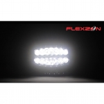 LED Proiectoar Flexzon, 3 functii, 24,5cm x 13,9cm, 52W, 4100lm, 12V - 24V, E-Mark, pentru TIR, DAF, MAN, SCANIA