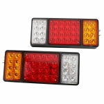 Set 2X Auto LED Lampi Spate Flexzon, Universale, 4 Functii, Remorca, Camion, Trailer, 12V