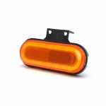 Lampa Gabarit, Contur Iluminat, 18LED-uri, cu Suport, Galbena, E-Mark, Neon Glow, 12-24V