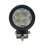 Proiector LED Flexzon, PRO, Pentru Masina Agricol, Tractor, ATV, Jeep, 4250lm, 102mm, 50W, 12V-24V, Rotund, 5 Leduri, Compatibil John Deere