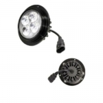 Proiector LED Flexzon, PRO, Pentru Masina Agricol, Tractor, ATV, Jeep, 3400lm, 137mm, 40W, 12V-24V, Rotund, 4 Leduri, Compatibil Ford-New Holland